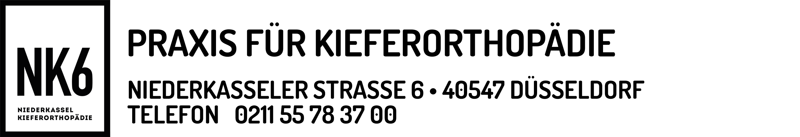 Logo der kieferorthopädischen Praxis NK 6 in Niederkassel